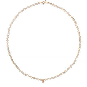 Collar de Perlas de Agua Dulce Naturales Xiaogao Zhuji, Casi Redondas, con Gran Brillo, 5-6 mm, Material Hecho a Mano para DIY, Cuentas Sueltas para Diseño de Joyería - Product Image 5