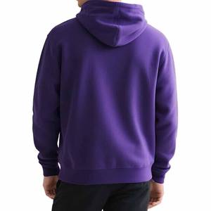 Wholesale Custom Front Solid Loose Winter Hoodies Men | OEM Fleece Sweatshirt Supplier Pakistan | Personalized 100% Cotton - Product Image 3