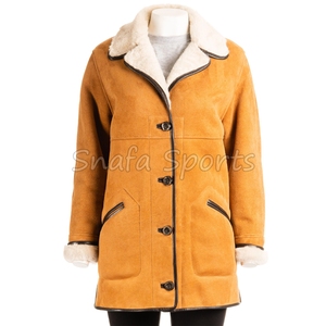 Chaqueta Casual de Cuero Genuino para Mujer, Talla Grande, con Bordado Personalizado, Logotipo y Opciones de Color, Venta al Por Mayor OEM - Product Image 2