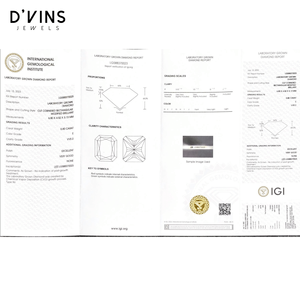 เพชร D'vins Jewels 0.8 กะรัต ทรงเรเดียนท์ สี D ความสะอาด VVS2 เพชรหลวม CVD ผลิตในห้องปฏิบัติการ สำหรับทำเครื่องประดับ - Product Image 4