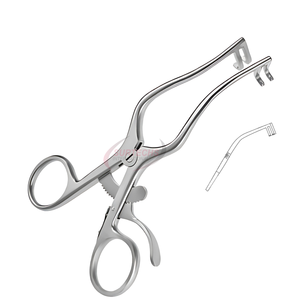 PLESTER 130 mm Rétracteur manuel auto-serrant à 2 pointes aiguisées |   Longueur de travail de 5 pouces |   Instrument chirurgical certifié CE | - Product Image 2