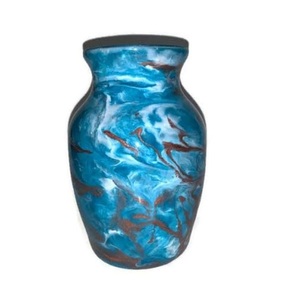Jarrones de Resina y Madera Hechos a Mano, Ecológicos, Personalizables, para Decoración de Pisos en Bodas, Eventos y Hogares, Venta al Por Mayor - Product Image 1