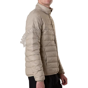 Logo personnalisé Manteau en duvet de canard recadrée Vestes d'hiver en duvet de canard La dernière marque de luxe Veste en duvet de canard personnalisée - Product Image 3