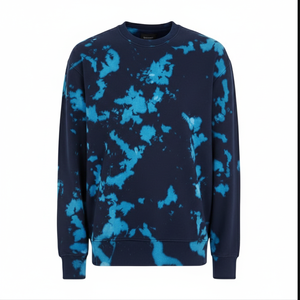 Sweat-shirt à col rond pour homme en coton 100% - Logo personnalisé - Tricot lourd d'hiver - Haute qualité - Product Image 1