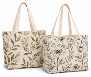 Sacs fourre-tout en toile de coton sur mesure avec longue poignée, pour promotion en supermarché, cadeaux, différentes couleurs, utilisation en extérieur - Product Image 6
