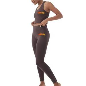 Cinturón Deportivo de 2 Piezas con Logotipo Personalizado, Spandex/Nylon, Color Degradado, Ecológico, Transpirable, con Cordón Ajustable, Unisex, Nuevo - Product Image 1