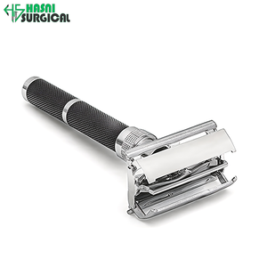 Juego de afeitado manual clásico tradicional de doble filo para hombre - Product Image 1