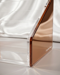 Présentoir de Maquillage et de Parfums Moderne et Élégant en Acrylique – Écologique, Pré-assemblé pour une Conception Efficace - Product Image 4