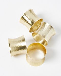 Modern Brass Napkin <b>Rings</b> 4.5cm Durable Design Wedding Table Decoration - Product Image 1