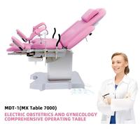 Table d'opération médicale chirurgicale haut de gamme à double commande avec tête de lit à double articulation et repose-jambes à ressort à gaz pour salle d'opération