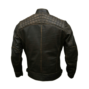 Casual Men Leather Jacket Lightweight Leather Stylish Outerwear Ideal For Daily Wear Riding And Street Fashion Style - Product Image 2