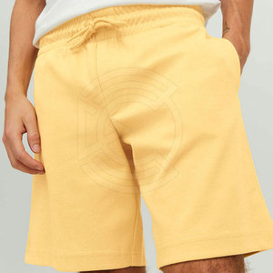 Pantalones Cortos Casuales para Hombre de Corte Clásico, Confeccionados con Tela de Mezcla de Algodón Suave que Ofrece Comodidad y Transpirabilidad para Uso Diario - Product Image 3