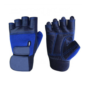 Fitness Training Half Finger Cycling Gloves Ventilated Secure Closure Grip Adult Youth Custom Logo OEM Service Cycling Gloves - Product Image 1