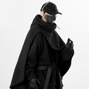 Sudadera con Capucha y Máscara Unisex 2025, Tejida en Algodón 100%, Estilo Gótico, Otoñal, Talla Grande, Resistente al Viento, con Logotipo Personalizable, Estilo Urbano - Product Image 2