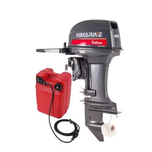 Motor fuera de borda Yamaha de 40HP, eficiente en consumo de combustible, diseñado para una larga duración y alto rendimiento en uso marino. - Product Image 1