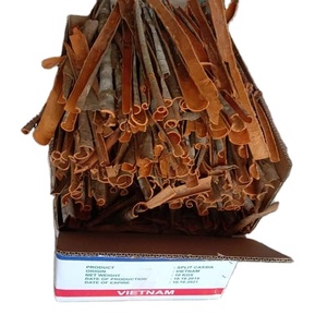 Meilleure vente de couleur brune naturelle séchée ronde fendue Cassia cannelle herbe unique et épices Type de traitement brut en gros - Product Image 1