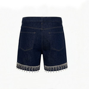 Fábrica de Shorts de Mezclilla con Cristales Personalizados, con Mano de Obra Experta, Maquinaria Avanzada y Producción Integrada para Pedidos Globales - Product Image 2