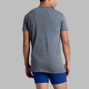 Camiseta Deportiva de Manga Corta para Hombre, Cuello Redondo, Algodón, Color Personalizado - Product Image 3