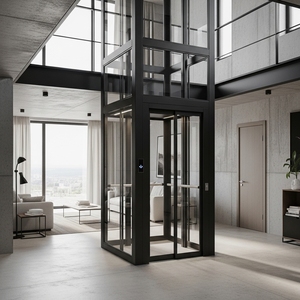 <span class=keywords><strong>Ascensor</strong></span> Residencial Panorámico de Lujo con Cristal, Elevador Personalizado para Villas - Diseño Interior Moderno 2026, Acabado de Cabina Personalizado - Product Image 3