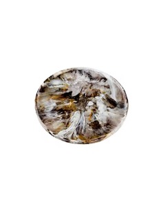 Plato de Servir de Resina Ecológica de Lujo, Decorativo y Elegante, Diseño Clásico para Hoteles, Restaurantes y Banquetes, Artesanía Mughal, Pulido, para Alimentos - Product Image 5