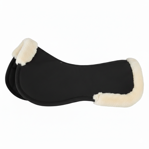 Tapis de selle pour cheval Western, doublure en laine de qualité supérieure, respirant, résistant, absorbant les chocs, tapis d'équitation, fabricant de marques privées sur mesure - Product Image 1