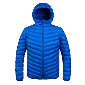 Chaqueta Acolchada Transpirable de Secado Rápido de Alta Calidad para Hombre, con Logotipo Personalizado, Estilo Urbano de Invierno, Cuello Alto, Tallas Grandes, 100% - Product Image 4
