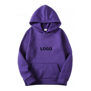 Nouveaux sweats à capuche en molleton de coton uni surdimensionnés personnalisés pour l'hiver - Sérigraphie écologique unisexe en gros grandes tailles - Product Image 4