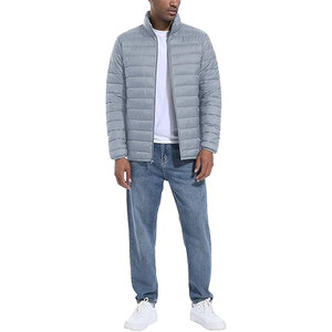 Chaqueta de Invierno Acolchada para Hombre, Resistente, Ligera, Transpirable, con Exterior de Nailon, Resistente al Viento y al Agua, con Puños y Dobladillo Aislantes para el Frío - Product Image 2
