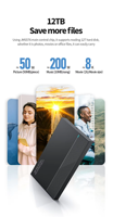 OEM ODM 2,5 Zoll SATA HDD Gehäuse USB3.0 Tragbares Externes Festplattengehäuse für 2,5 Zoll SSD HDD
