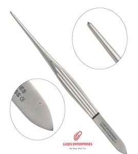 Pinces à dissection Mustarde 1x2 dents, instrument chirurgical en acier inoxydable, pinces médicales de précision - Product Image 1