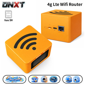 Routeur WiFi DNXT avec batterie externe, WiFi 6, 300 Mbps, carte SIM 4G Cat4, routeur WiFi 4G, <span class=keywords><strong>3000</strong></span> mAh inclus, <span class=keywords><strong>modem</strong></span> avec LAN et SIM, pour le travail - Product Image 1