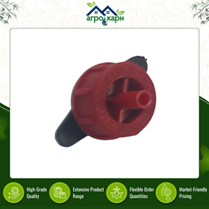 Goutteur PVC auto-compensant 6 L/h pour hydroponie, serres et pépinières, à débit d'irrigation constant, performance supérieure, multi-saisons - Product Image 3