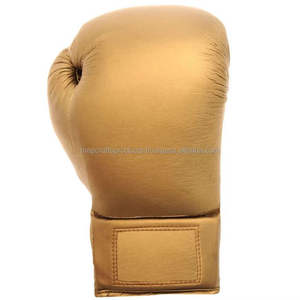 MMA UFC Karaté Grappling Sac de Frappe Entraînement Kickboxing Fight Pro Style Gants Marron et Or - Product Image 1