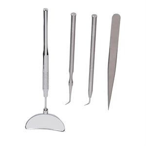 High Quality Custom Mini Single-Sided Butterfly Shaped Stainless Steel Silver Finish Eyelash Extension <b>Makeup</b> <b>Mirror</b> Customized - Product Image 2