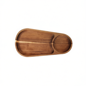 Stylish Wooden Printed Serving Tray for Tea Coffee Breakfast Snacks Decorative <b>Kitchen</b> Tray - Product Image 2