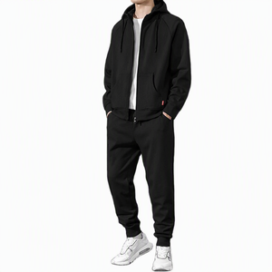 Conjunto Deportivo de Cachemir para Hombre, de Alta Calidad, con Botones de Silicona Cuadrados, Sudadera con Capucha, Ropa Deportiva de Lujo - Product Image 3