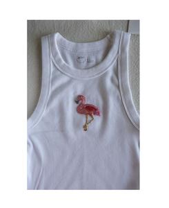 T-shirt personnalisé pour femme, broderie perlée, style décontracté d'été, coupe ample, haut tendance, t-shirt perlé fait main - Product Image 2