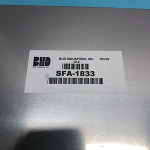 2 BUD INDUSTRIES SFA-1833 PANEL, PROTECCIÓN DE SUPERFICIE - Equipo y piezas de semiconductores de confianza de renombre global en - Product Image 3