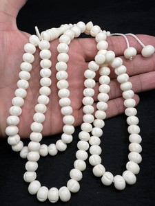 Tasbih de Oración de Calidad Premium con 33 Cuentas, Rosario de Hueso de Búfalo Pulido, Misbaha, Subha, Cuentas Islámicas Naturales Personalizadas para Musulmanes - Product Image 4