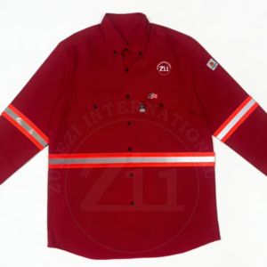 Combinaison de soudage pour homme 6.5oz 100% Coton Manches longues Ignifuge Résistante aux flammes Antistatique Sécurité 2026 Retardateur de flamme FR Western Weld - Product Image 4