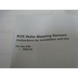 เซ็นเซอร์วัดตำแหน่งแบบเวเฟอร์ NEW ROX รุ่น ROX-43 ในกล่อง OEM - อุปกรณ์และอะไหล่เซมิคอนดักเตอร์ชั้นนำระดับโลกที่เชื่อถือได้ - Product Image 4