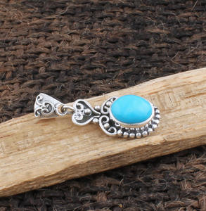 Collar con Colgante de Ojo de Tigre Natural, Chapado en Platino, con Engaste de Plata de Ley, para Unisex, Joyería Étnica Estampada - Product Image 4