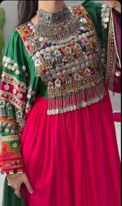 2026 Designs Afghani Kuchi Party Latest Afghani <b>Dress</b> Women Heavy Embroidery Wedding Party Wear & Casual <b>Dresses</b> Women Low MOQ - Product Image 4