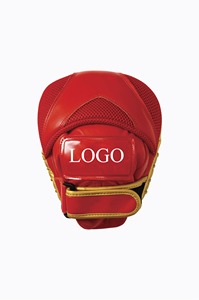 Hot Selling Leather Sports Boxing Curved <b>Focus</b> <b>Pads</b> Punching Target Moisture Wicking Customizable High Quality <b>Focus</b> <b>Pads</b> - Product Image 3