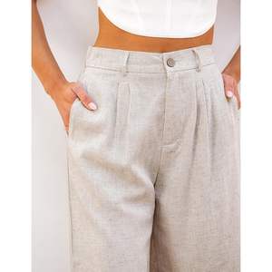 Shorts Chino Bermuda Frankie para Mujer, Shorts Casuales de Cintura Alta, Shorts de Verano de Algodón para Mujer, Shorts de Moda - Product Image 3