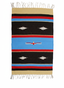 Tapis en coton faits main à motifs floraux tendance - Design moderne, lavables, avec envers réversible pour la maison, les voyages et les pique-niques - Product Image 4