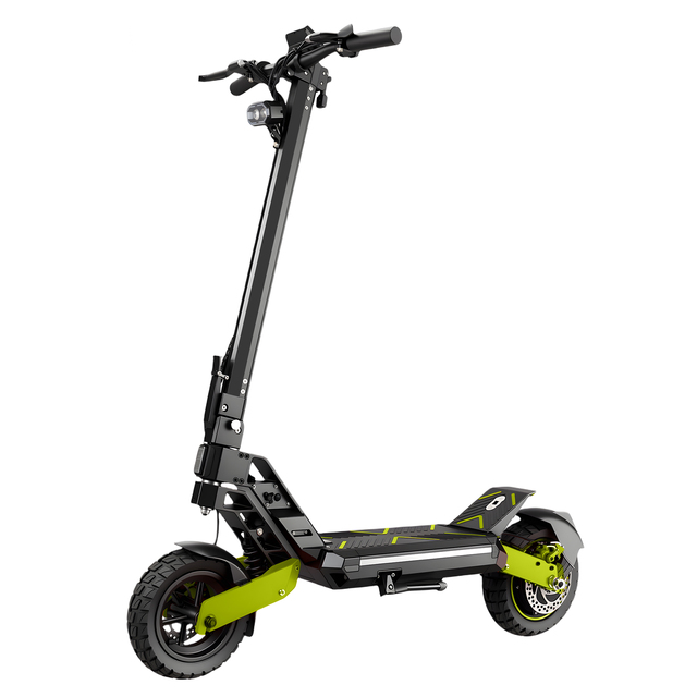Dual-motor Electric Scooter 2000W 50-78km Range 10-inch Vacuum Off-road Tires Dual Spring Shock Absorption Foldable Sensor