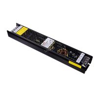 250W Tekli 6A Kısılabilir LED Sürücü 12V/24V AC-DC İnce Ultra-İnce Anahtarlı Güç Kaynağı Triyak Kısma Endüstriyel Kullanım 3 Yıl Garantili