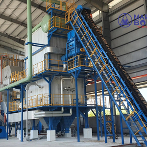 Chaudière verticale à lit fluidisé à biomasse, à tambour unique, à tubes d'eau, 215 tonnes, système industriel de production de vapeur - Product Image 1