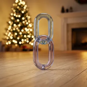 Chaîne décorative murale en résine peinte à la main, très demandée, pour une décoration intérieure moderne et élégante - Product Image 1